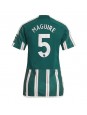 Billige Manchester United Harry Maguire #5 Bortedrakt Dame 2023-24 Kortermet